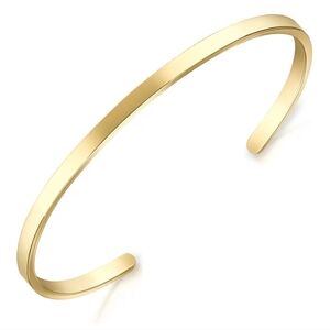 14K GOLD PLATED 925 SILVER BRACELET NIB!